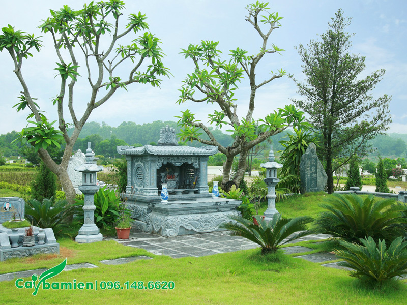 Toàn cảnh một khu lăng mộ sang trọng, quy hoạch đẹp