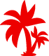 Icon cây công trình trồng hồ bơi