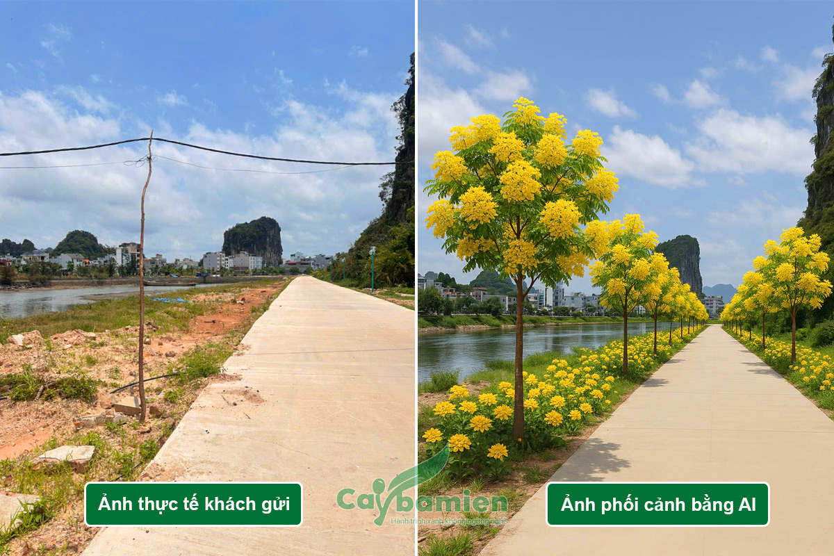 Phối cảnh AI giúp khách hàng có cái nhìn trực quan hơn